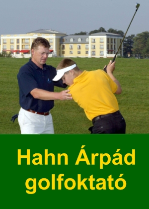 Hahn Árpád golfoktató